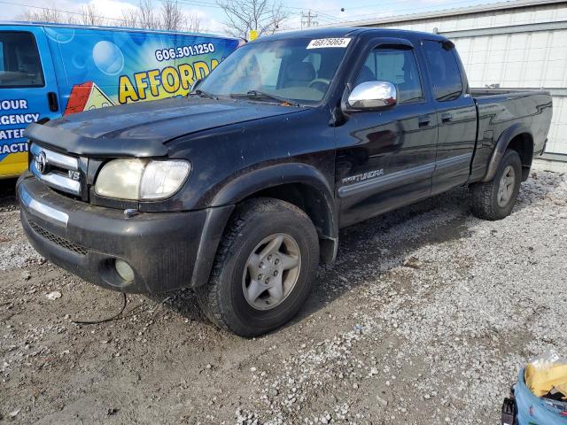 5TBBT44193S378287 - 2003 TOYOTA TUNDRA ACCESS CAB SR5 BLACK photo 1