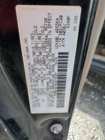 5TBBT44193S378287 - 2003 TOYOTA TUNDRA ACCESS CAB SR5 BLACK photo 12