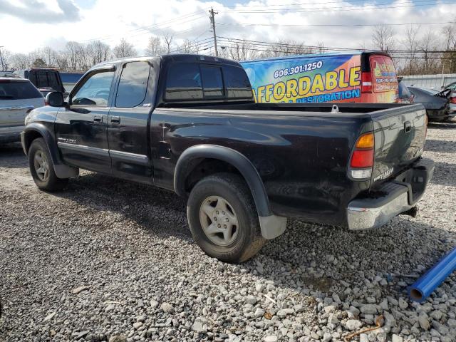 5TBBT44193S378287 - 2003 TOYOTA TUNDRA ACCESS CAB SR5 BLACK photo 2