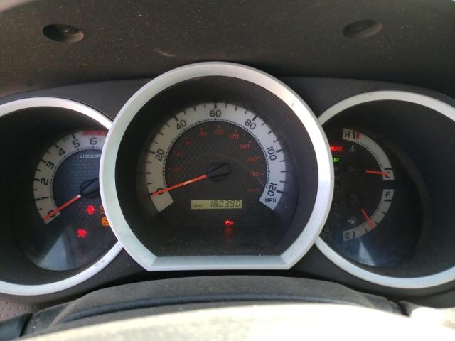 3TMJU4GN4EM167290 - 2014 TOYOTA TACOMA DOUBLE CAB PRERUNNER SILVER photo 9