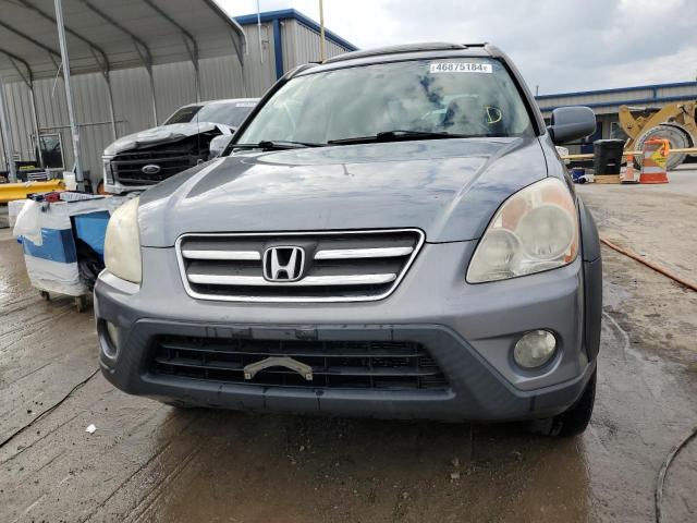 JHLRD78995C052310 - 2005 HONDA CR-V SE GRAY photo 5