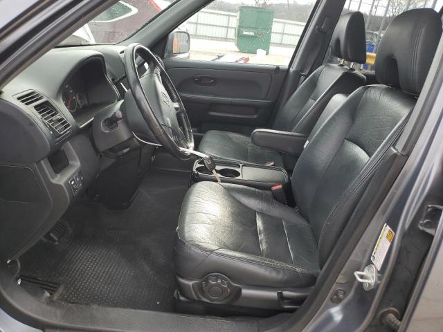 JHLRD78995C052310 - 2005 HONDA CR-V SE GRAY photo 7