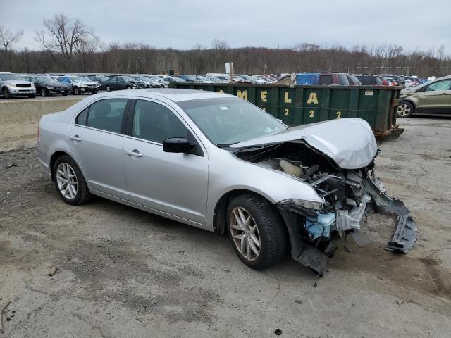 3FAHP0CG8BR229350 - 2011 FORD FUSION SEL SILVER photo 4