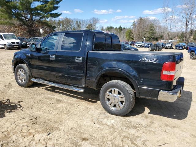 1FTPW14537FB37403 - 2007 FORD F150 SUPERCREW BLACK photo 2