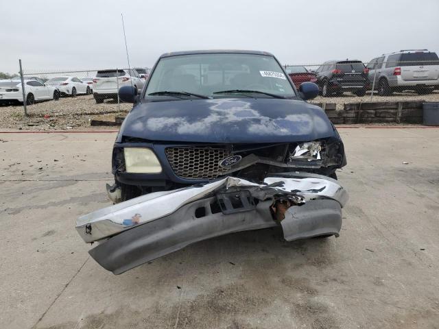 1FTRW07623KB28829 - 2003 FORD F150 SUPERCREW BLUE photo 5