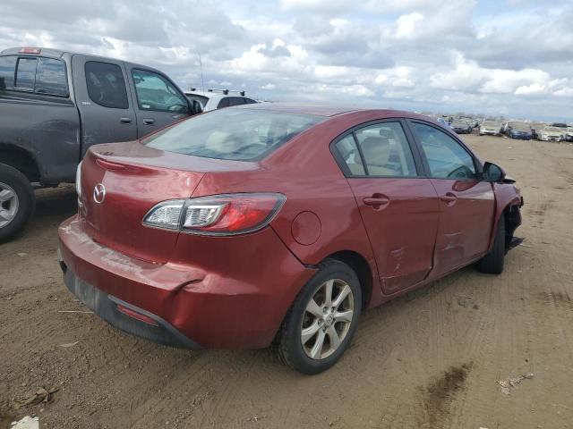 JM1BL1VF2B1461572 - 2011 MAZDA 3 I MAROON photo 3