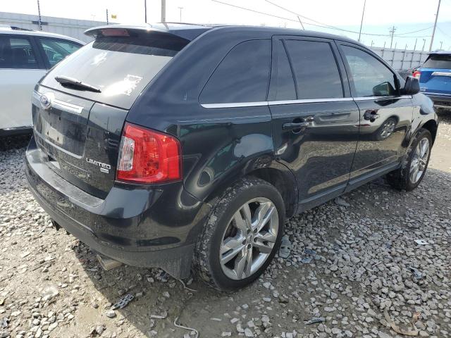 2FMDK4KC7BBA74913 - 2011 FORD EDGE LIMITED CHARCOAL photo 3