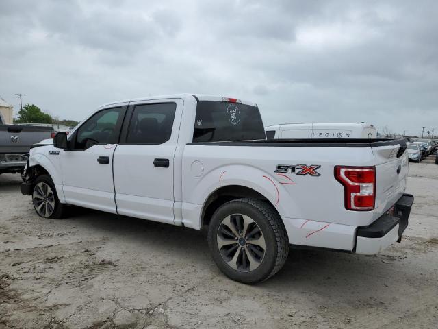 1FTEW1CP6KKE46650 - 2019 FORD F150 SUPERCREW WHITE photo 2