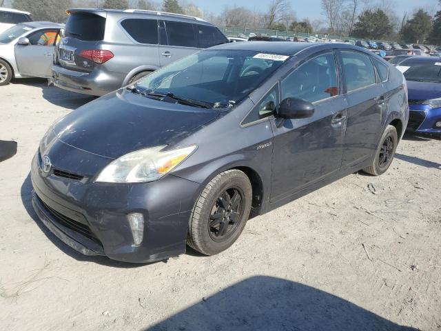 JTDKN3DU9E1735473 - 2014 TOYOTA PRIUS GRAY photo 1