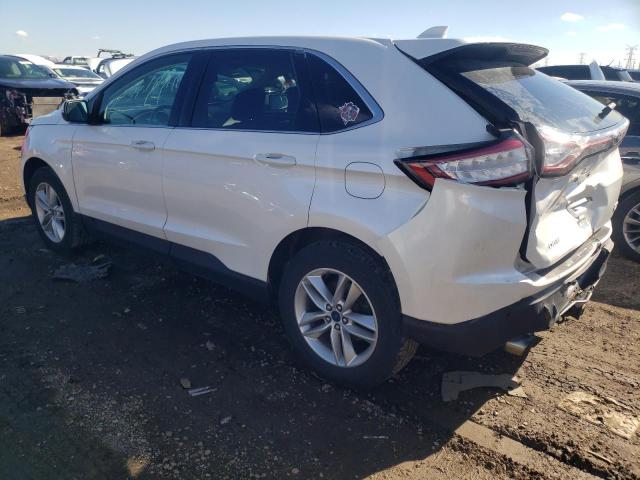 2FMPK4J99GBB26133 - 2016 FORD EDGE SEL WHITE photo 2