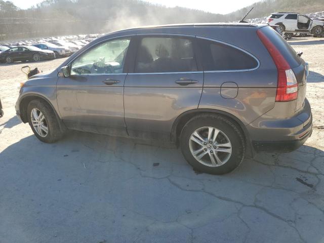 5J6RE4H70BL071406 - 2011 HONDA CR-V EXL GRAY photo 2