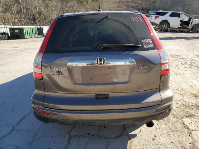5J6RE4H70BL071406 - 2011 HONDA CR-V EXL GRAY photo 6