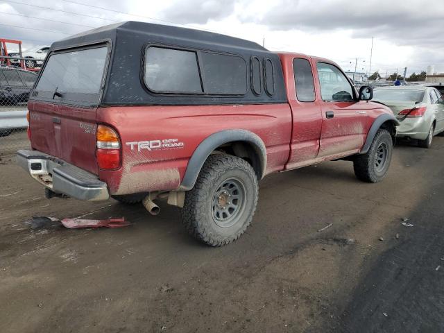 5TEWN72N82Z889436 - 2002 TOYOTA TACOMA XTRACAB RED photo 3