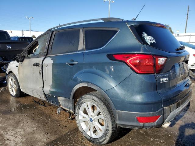 1FMCU9HD1KUB80156 - 2019 FORD ESCAPE SEL BLUE photo 2