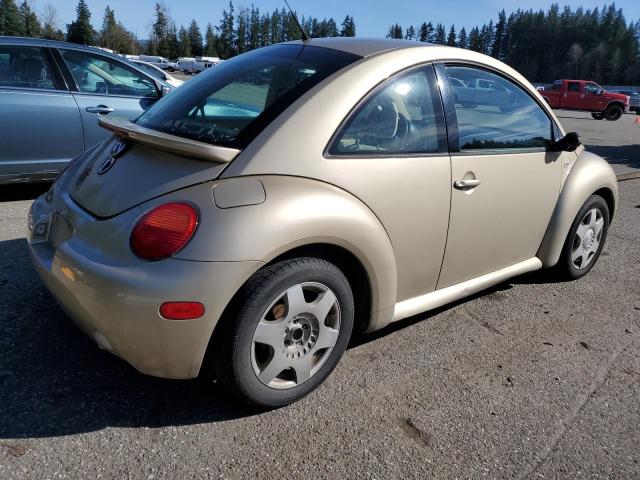 3VWCB21C61M464238 - 2001 VOLKSWAGEN NEW BEETLE GLS BEIGE photo 3