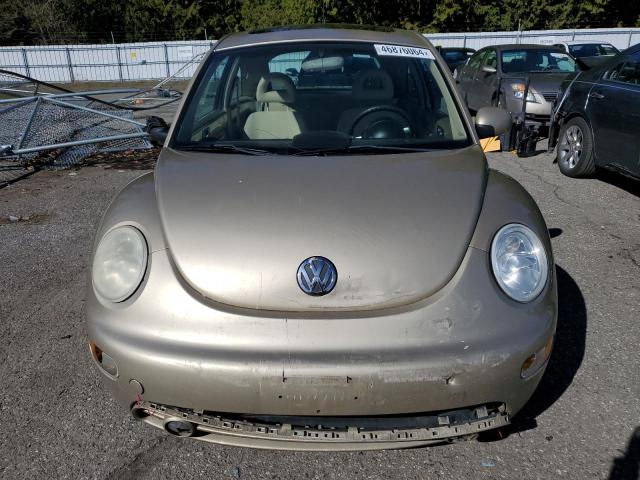 3VWCB21C61M464238 - 2001 VOLKSWAGEN NEW BEETLE GLS BEIGE photo 5