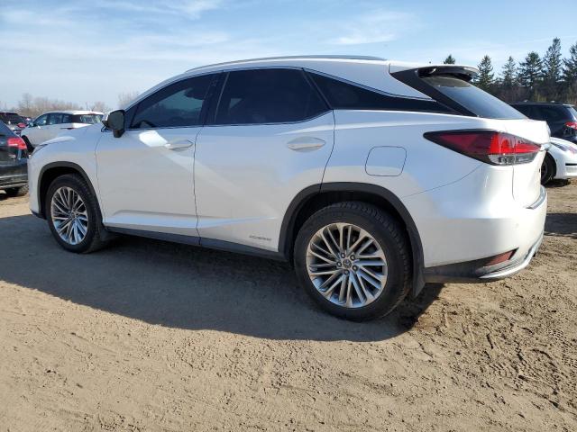 2T2JGMDA9LC050511 - 2020 LEXUS RX 450H WHITE photo 2