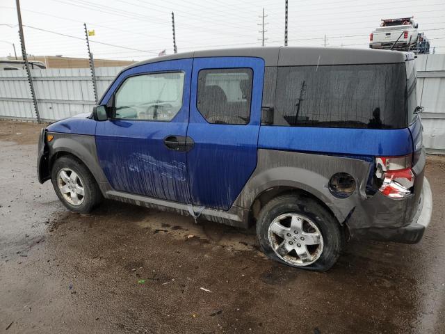 5J6YH28605L013671 - 2005 HONDA ELEMENT EX BLUE photo 2