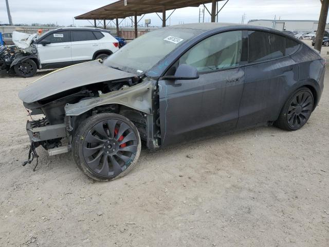 7SAYGDEF8NF405053 - 2022 TESLA MODEL Y GRAY photo 1