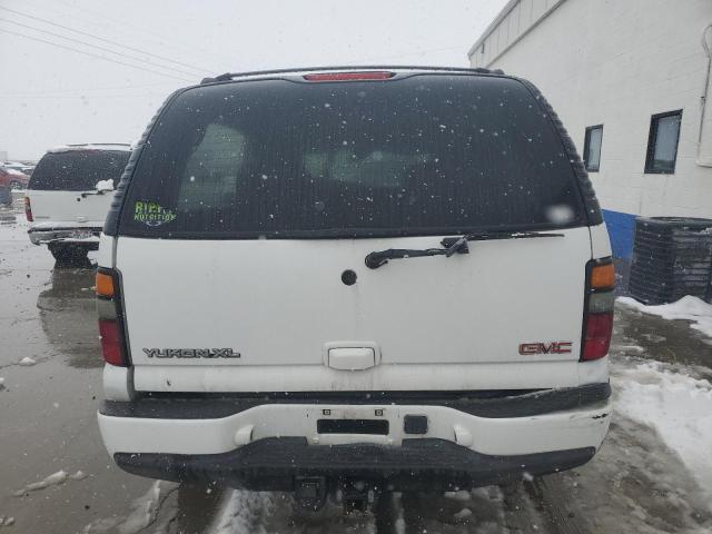 1GKFK66U54J171672 - 2004 GMC YUKON XL DENALI WHITE photo 6