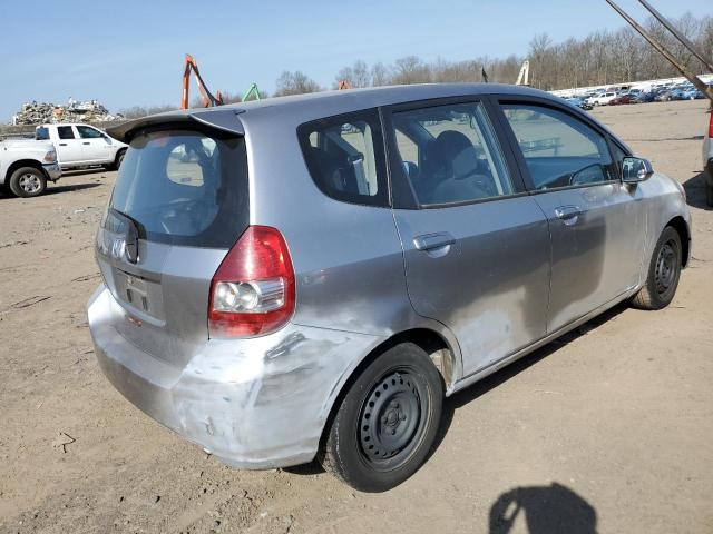 JHMGD38457S036100 - 2007 HONDA FIT SPORT SILVER photo 3