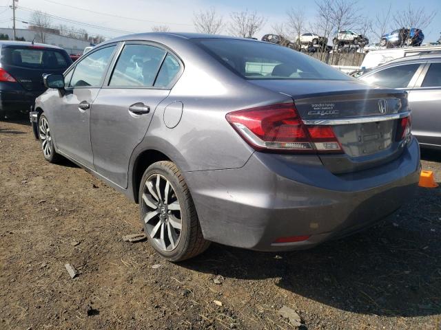 19XFB2F9XFE227489 - 2015 HONDA CIVIC EXL Boz foto 2