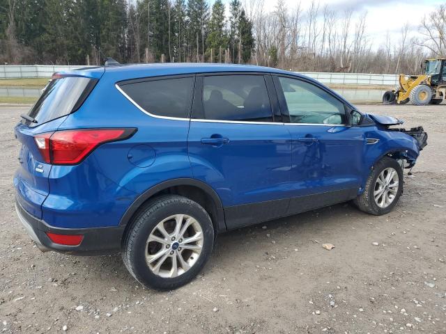 1FMCU0GD3KUB64893 - 2019 FORD ESCAPE SE BLUE photo 3