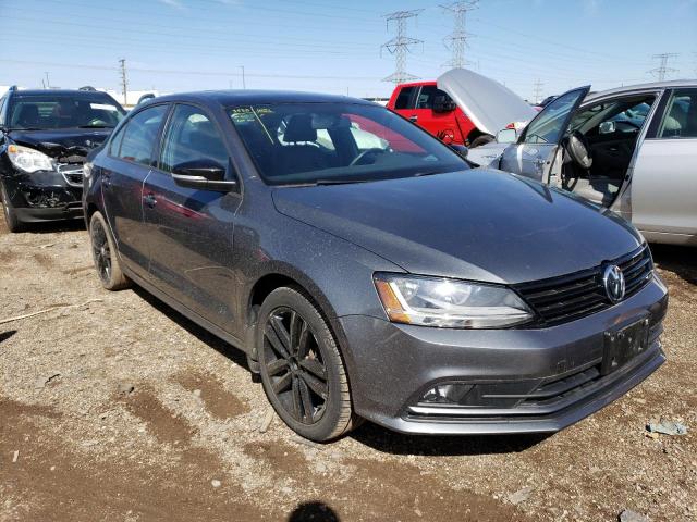 3VWD17AJ7JM211383 - 2018 VOLKSWAGEN JETTA SPORT GRAY photo 4