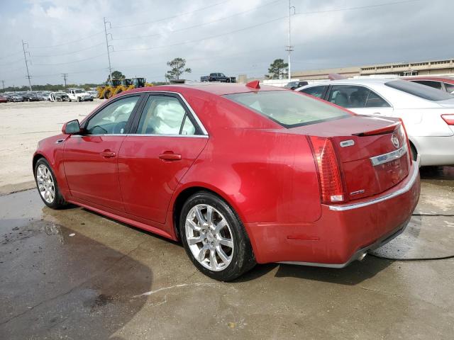 1G6DE5E57D0119614 - 2013 CADILLAC CTS LUXURY COLLECTION RED photo 2