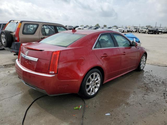 1G6DE5E57D0119614 - 2013 CADILLAC CTS LUXURY COLLECTION RED photo 3