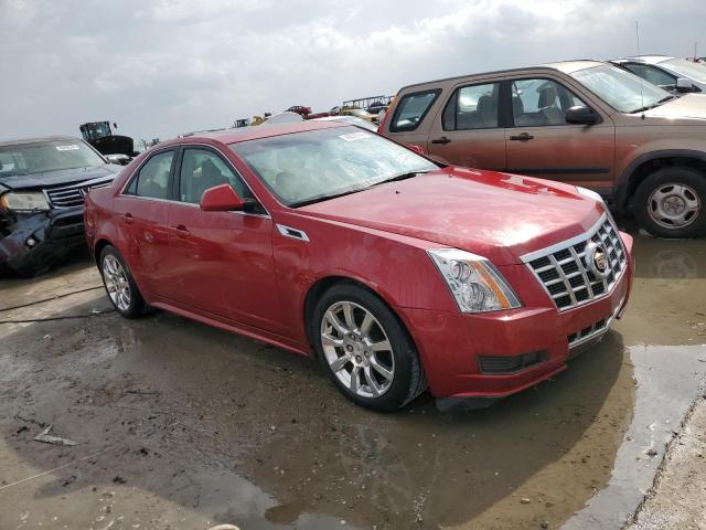 1G6DE5E57D0119614 - 2013 CADILLAC CTS LUXURY COLLECTION RED photo 4