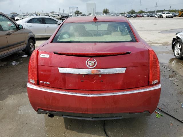 1G6DE5E57D0119614 - 2013 CADILLAC CTS LUXURY COLLECTION RED photo 6
