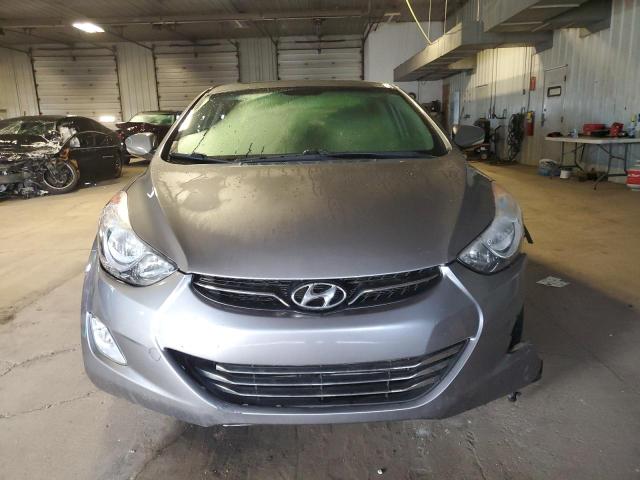 KMHDH4AE7BU156961 - 2011 HYUNDAI ELANTRA GLS GRAY photo 5