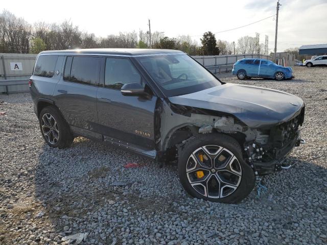 7PDSGABL7NN002607 - 2022 RIVIAN R1S LAUNCH EDITION GRAY photo 4