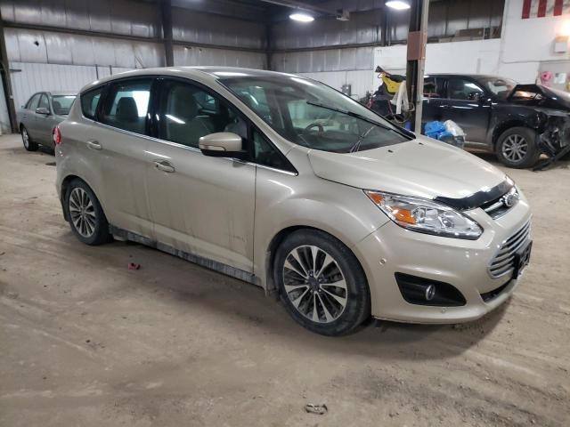 1FADP5DU7HL118005 - 2017 FORD C-MAX TITANIUM GOLD photo 4