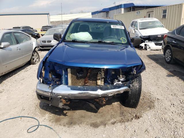 1GCDT196658246825 - 2005 CHEVROLET COLORADO BLUE photo 5