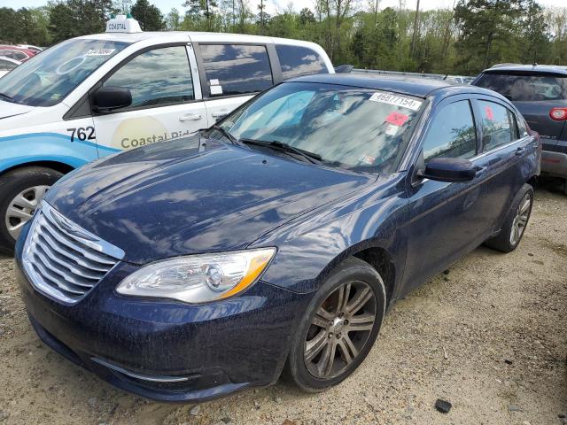 1C3CCBBB7DN696156 - 2013 CHRYSLER 200 TOURING BLUE photo 1