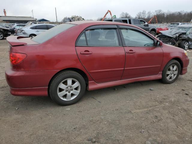 2T1BR32E73C024220 - 2003 TOYOTA COROLLA CE RED photo 3