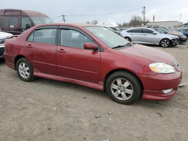 2T1BR32E73C024220 - 2003 TOYOTA COROLLA CE RED photo 4