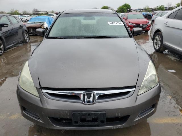 1HGCM66307A007462 - 2007 HONDA ACCORD LX GRAY photo 5