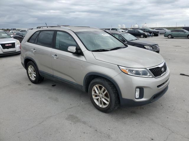 5XYKT3A69EG533891 - 2014 KIA SORENTO LX SILVER photo 4