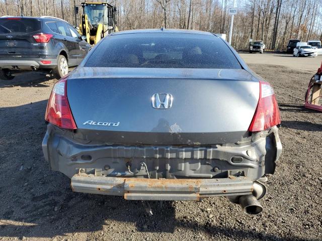 1HGCS12838A025658 - 2008 HONDA ACCORD EXL GRAY photo 6