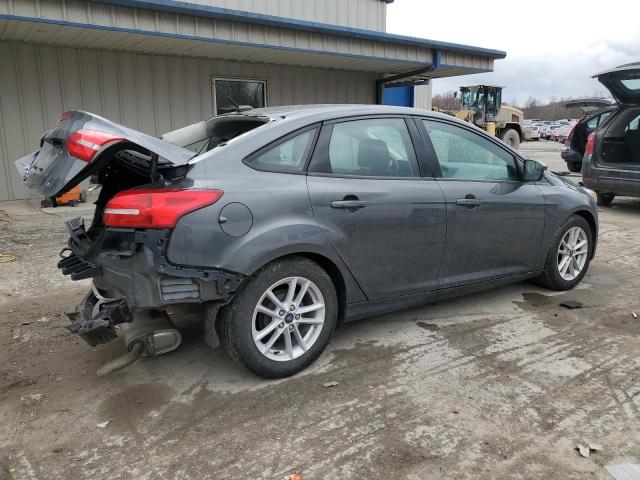 1FADP3F28HL291936 - 2017 FORD FOCUS SE GRAY photo 3