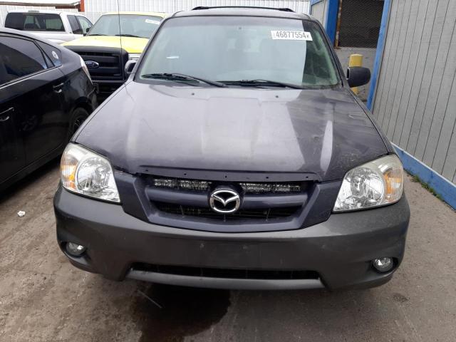 4F2YZ04136KM15340 - 2006 MAZDA TRIBUTE S GRAY photo 5