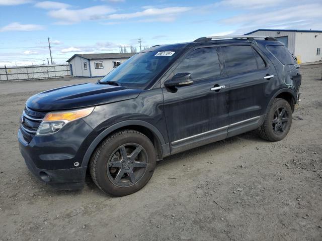 1FM5K8F88DGA09338 - 2013 FORD EXPLORER LIMITED BLACK photo 1