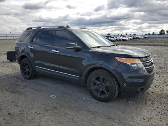 1FM5K8F88DGA09338 - 2013 FORD EXPLORER LIMITED BLACK photo 4