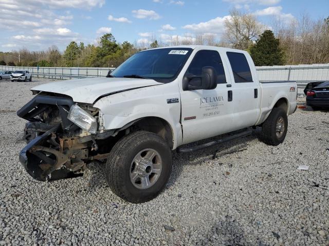 1FTNW21P34EB56165 - 2004 FORD F250 SUPER DUTY WHITE photo 1