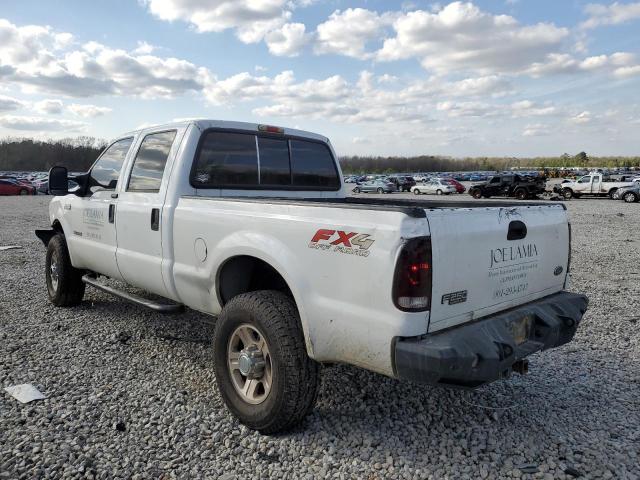 1FTNW21P34EB56165 - 2004 FORD F250 SUPER DUTY WHITE photo 2