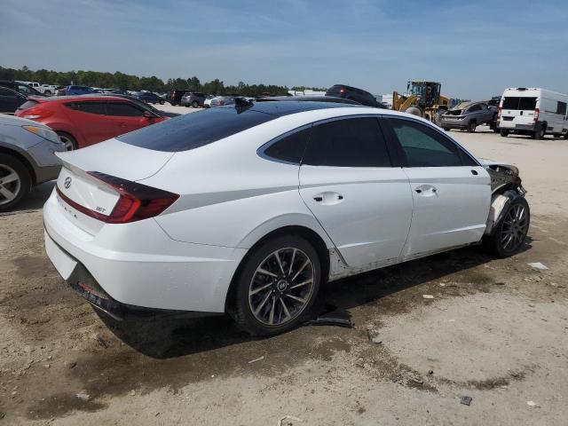 5NPEJ4J29LH008258 - 2020 HYUNDAI SONATA SEL PLUS WHITE photo 3