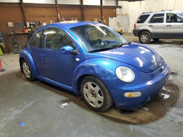 3VWDC21C41M415833 - 2001 VOLKSWAGEN NEW BEETLE GLX 蓝色 照片 4